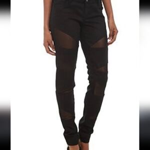 Lip Service Black Mesh Jeans